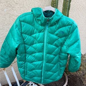 The North Face Kids Teal Puffer Jacket